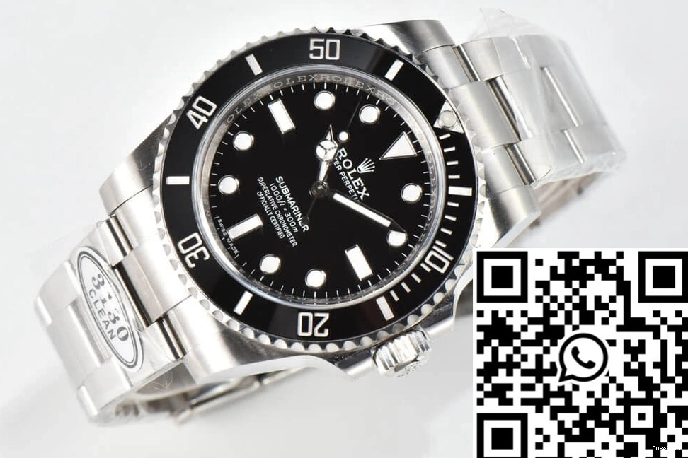 Rolex Black 114060-97200 Clean Dial Submariner Factory V4 1125